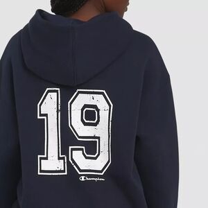 Champion Dark Blue Hoodie